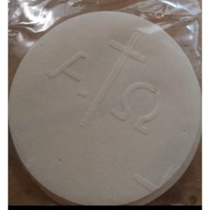 80mm White Celebrant Communion Host - Pack of 25