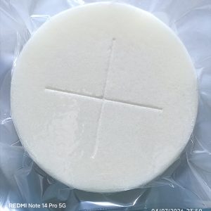 80mm White Celebrant Communion Host - Pack of 10 Vacuum Sealed