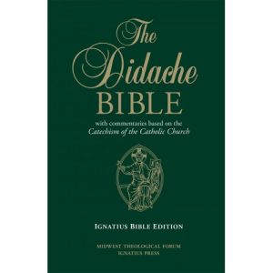Bible - The Didache Bible with Commentaries based on the Catechism of the Catholic Church Leather Hard Cover
